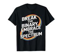 Brisez Le Binaire Embrassez Le Spectre T-Shirt