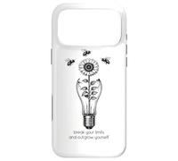 Brisez Vos limites et Faites Pousser Vous-même la Motivation Tournesol Coque pour iPhone 17 Pro Max