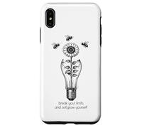Brisez Vos limites et Faites Pousser Vous-même la Motivation Tournesol Coque pour iPhone XS Max