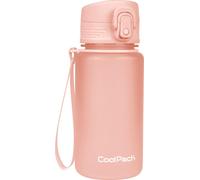 Brisk 400ml Mini Bidon en couleur pêche pastel - Parfait pour chaque aventure Rafraîchissez-vous avec style grâce à CoolPack