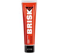BRISK Crème coiffante super coiffante pour homme, tenue naturelle, le classique des années 50, nourrit et style, tube de 100 ml