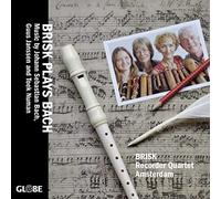 Bach,J.S. / Brisk Recorder Quartet - Brisk Plays Bach [New CD] Jewel Case Packag