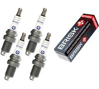 BRISK Super MR14LC 1587 Bougies d'allumage, 4 pièces