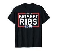 Brisket Ribs 2028 est un amant de barbecue est une élection T-Shirt