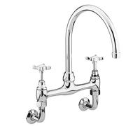 Bristan 1901 N C WMDSM fixation murale plaqué Chrome pour évier