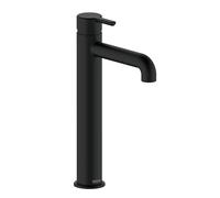 Bristan Altum Robinet mitigeur haut pour lavabo avec technologie Eco Start, robinet de salle de bain, finition noire