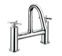 Bristan Cruzar Robinet de baignoire avec valves à disque en céramique durable Finition chromée