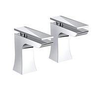Bristan Eby Ébène de 3/4 C Robinets de baignoire, Chrome