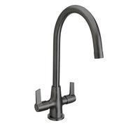 Bristan EC SNK EF GM Echo Easyfit Mitigeur monocommande pour évier Gris acier