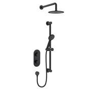 Bristan Molida Mitigeur de douche thermostatique avec technologie Safe Touch et deux sorties Finition noire