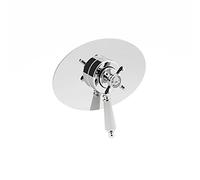 Bristan N2 CSHCVO C 1901 Robinet de Douche concentrique dissimulé, Chrome, Concealed