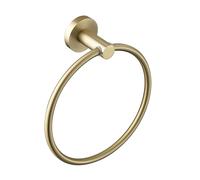 Bristan RD BB Anneaux Porte-Serviettes Ronds en Laiton brossé
