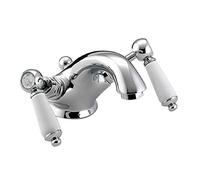 Bristan RS2 BAS C Renaissance Mitigeur de lavabo avec bonde de vidage Pop-up Chromé