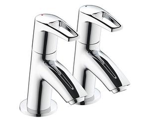 Bristan SM 1/2 C Smile Robinets de lavabo Chromé, Basin Pillar