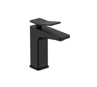 Bristan Tangram Eco Start Mitigeur de lavabo avec bonde à clic, robinet de salle de bain, finition noire