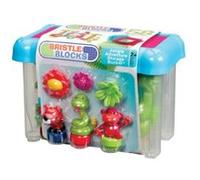 Bristle blocks - ba3067z - jeu de construction - blocs de construction 58 pièces - animaux de la jungle