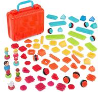 Bristle Blocks-Ba3071Z-Jeu De Construction-Big Value Case Multicolore 85 Pièces