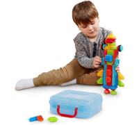 Bristle Blocks - Ba3081mtz - Jeu De Construction - Basic Builder Case - 50 Pièces