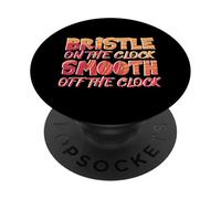 Bristle on The Clock Smooth Off The Clock PopSockets PopGrip Adhésif
