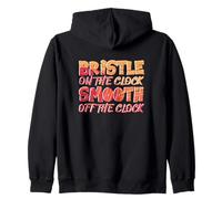 Bristle on The Clock Smooth Off The Clock Sweat à Capuche