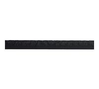 Bristlegrass Bande élastique brillante pliable pour couture - Rouleau de ruban extensible pour cheveux - Bandeau - Robe - Couleur unie - Noir - 45,7 m x 1,6 cm