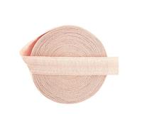 Bristlegrass Pêche clair 2 mètres 1,6 cm Élastiques brillants en nylon Spandex Ruban satiné pour épaules, bretelles de soutien-gorge, sous-vêtements, couture, ruban uni en dentelle Pêche clair (2