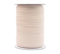 Bristlegrass Picot Loop Bande élastique pour couture - Rouleau de 10 mm - Ruban décoratif en dentelle extensible pour lingerie et sous-vêtements - F-3/8" x 45,7 m - Nude
