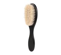 Bristles de sanglier Brosse à barbe, brosse à peigne à barbe et à moustache, toilettage et soins à barbe, poils naturels doux doucement, léger, 15,6x4.1x2,9 cm, pour les barbiers