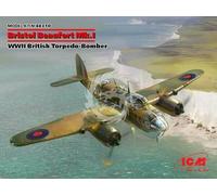 ICM 48310 MAQUETTE BRISTOL BEAUFORT MK.I, WWII BRITISH TORPEDO BOMBER 1/48