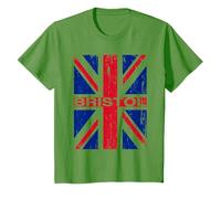 Bristol British Flag Chemise Drapeau Union Jack Grande-Bretagne T-Shirt