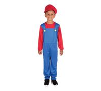 Bristol - Costume Plombier - Enfant L Blue, Red