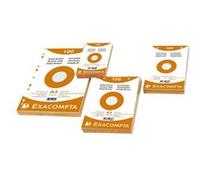 Bristol Exacompta 100x150mm 205g Quadrillé - Etui de 100 fiches - Coloris assortis G