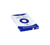 Bristol Exacompta 210x297mm 205g Uni - Etui de 100 fiches - Jaune