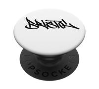 Bristol Graffiti City Street Art Handstyle Royaume-Uni Angleterre PopSockets PopGrip Adhésif