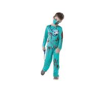 Forum Zombie Doctor Kids Costume 7-8 ans Black/Multi