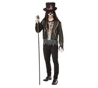 Bristol Novelty 301574STD000 Costume de sorcier vaudou pour homme, multicolore, taille M Halloween, Carnaval