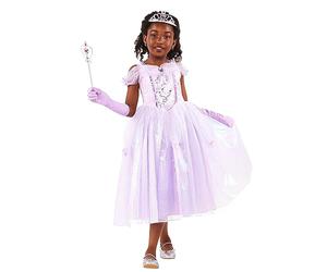 Bristol Novelty 3016315-6000 Costume de princesse violette, pour fille, 5-6 ans Halloween