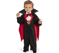 Bristol Novelty 510306INFT000 Costume de Dracula élégant pour enfant, fille et garçon, multicolore, 1-2 ans Halloween