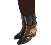 Bristol Novelty 77092 Guêtres Style Steampunk, 2 pièces, Multicolore, Taille Unique Halloween