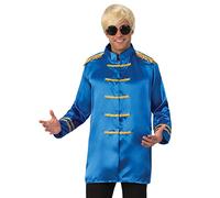 Bristol Novelty AC413B Veste de Sergent Pepper pour homme, bleue, taille M Halloween
