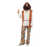 Bristol Novelty AC591 Hippy Man Costume, Medium