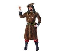 Bristol Novelty Ac933 Costume de Capitaine John Longfellow, Medium