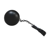 Bristol Novelty - Boulet et chaîne BA007 - Adulte, taille unique, noir (Halloween)