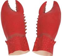 Bristol Novelty - Accessoires pour déguisements "Crab Claws" BN2744 (Taille unique) (Rouge)