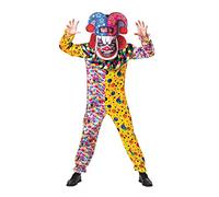 Bristol Novelty-AF071 Clown à Grosse tête, Women, AF071, Multicolore, Taille Unique Halloween
