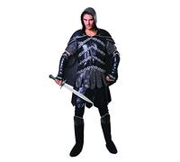 Bristol Novelty-AF076 Guerrier Dark Warrior, Men, AF076, Noir, Taille Unique Halloween