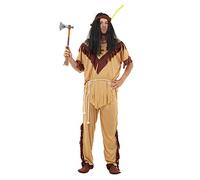 Bristol Novelty Amérindiens Homme Indien, économique, AC594, Brown, 44-inch Halloween, Carnaval