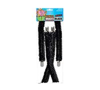 Bristol Novelty BA1025 Bretelles à sequins noires, pour homme et femme, taille unique Halloween