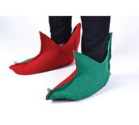 Bristol Novelty Novelty-BA156 BA156 Chaussures d'Elfe de Noël, Rouge, Taille Unique, Adulte Unisexe, Red