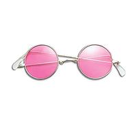 Bristol Novelty-BA240 Lunettes John Lennon, Rose, BA240, Multicolore
